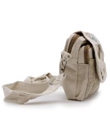 Bolso compacto de cáñamo con bandolera ajustable