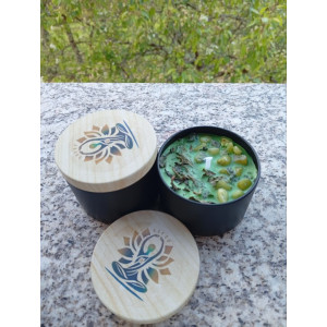 Vela Eucalipto y Menta | Frescura, Pureza y Energía – Jessimistica