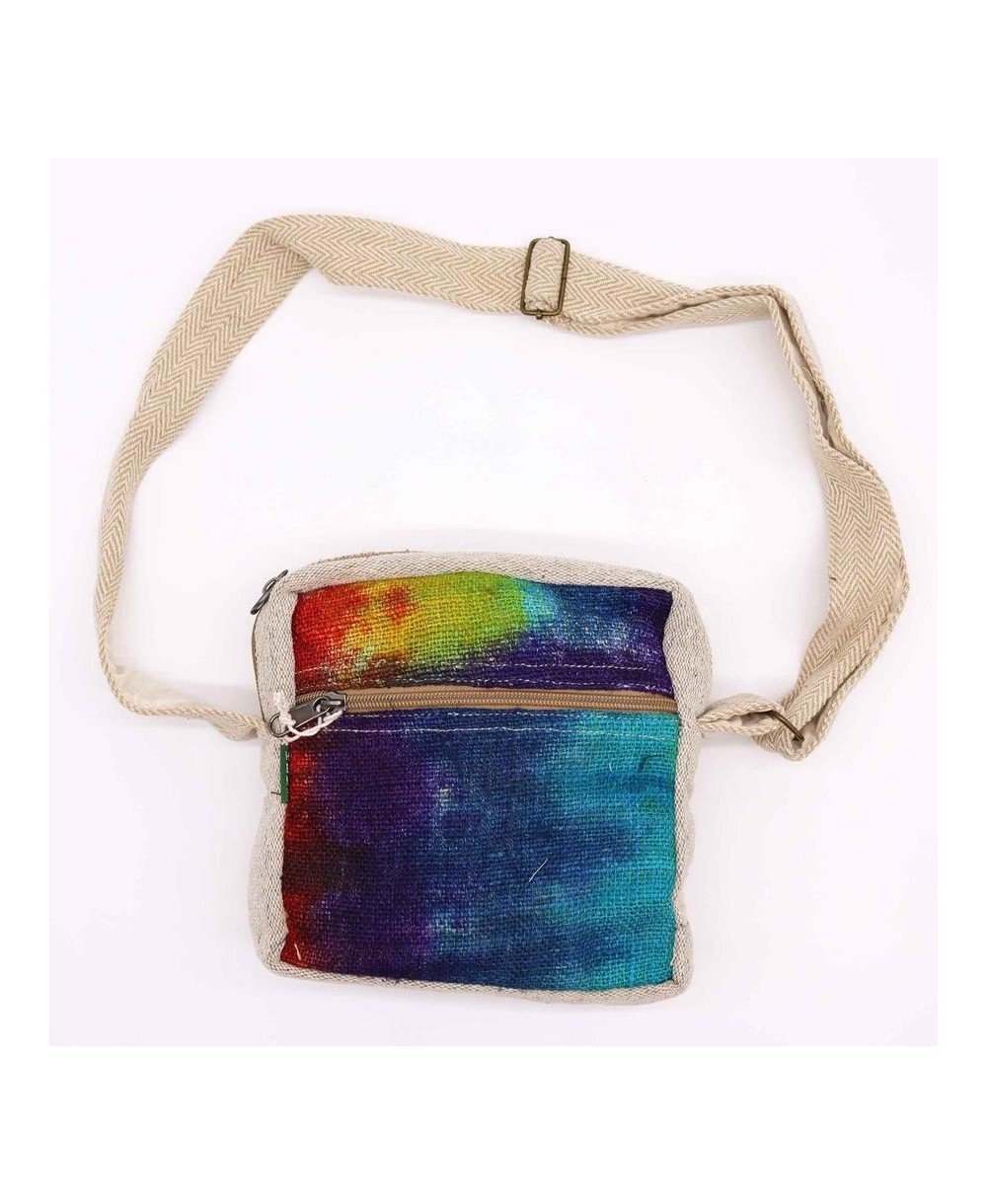 Bandolera unisex fabricada artesanalmente en Nepal