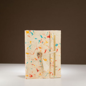 Cuadernos de algodón reciclado multicolor con papel Lokta