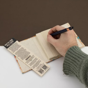 Cuadernos de algodón reciclado multicolor con papel Lokta