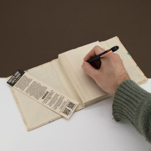 Cuadernos de algodón reciclado multicolor con papel Lokta