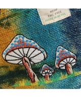 Bandolera grande de cáñamo con dos diseños