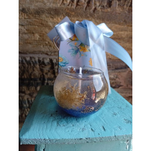 Vela de Gel Bosque Marino | Frescura y Belleza – Jessimistica