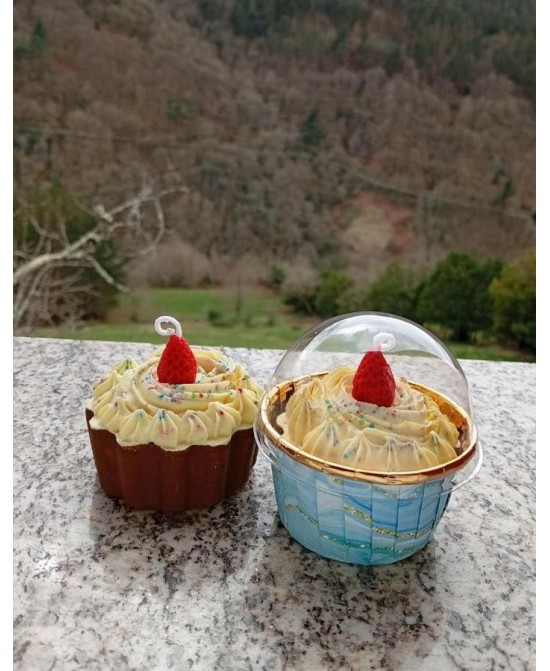 Vela Aromática Cupcake de Vainilla
