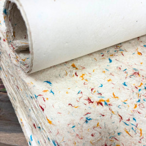 Presentación del Papel Lokta Colores Mixtos.