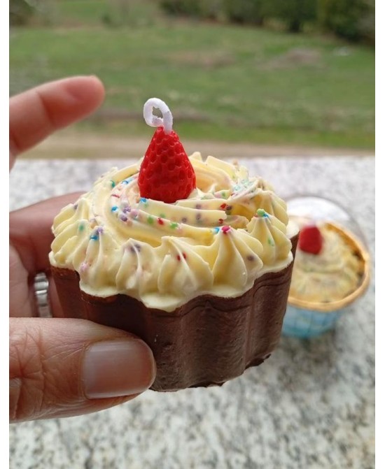 Vela Aromática Cupcake de Vainilla
