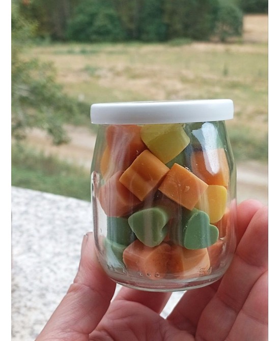 Cera de soja perfumada para quemador