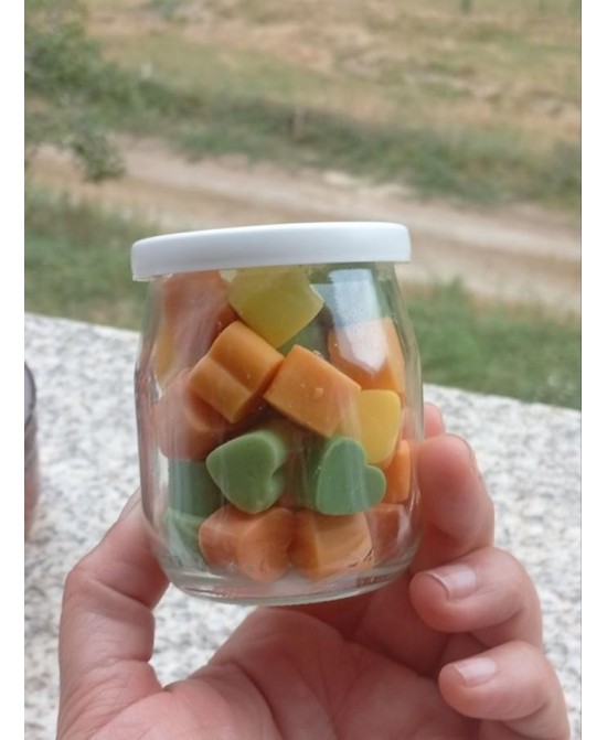 Cera de soja perfumada para quemador