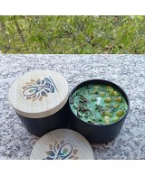 Vela de Soja con Cristales Naturales