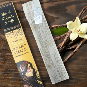 Incienso Palo Santo Dorado con aromas naturales