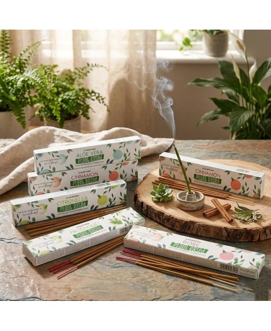 Caja de incienso Masala Herbal Stamford elaborado a base de plantas naturales.