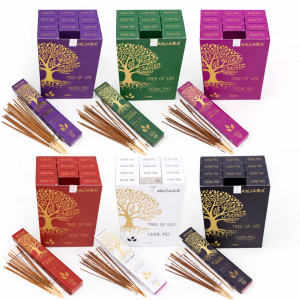 Colección de Inciensos Banjara Árbol de la Vida.