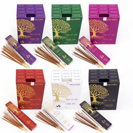 Colección de Inciensos Banjara Árbol de la Vida.