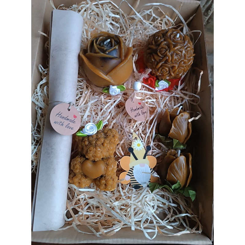 Pack Velas Cera de Abeja Amor – Jessimistica