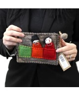 Estuche de Fieltro con Marionetas de Dedo Infantil y Creativo