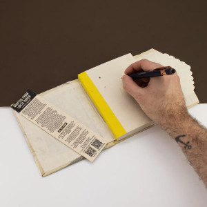 Cuaderno Lokta buganvilla artesanal