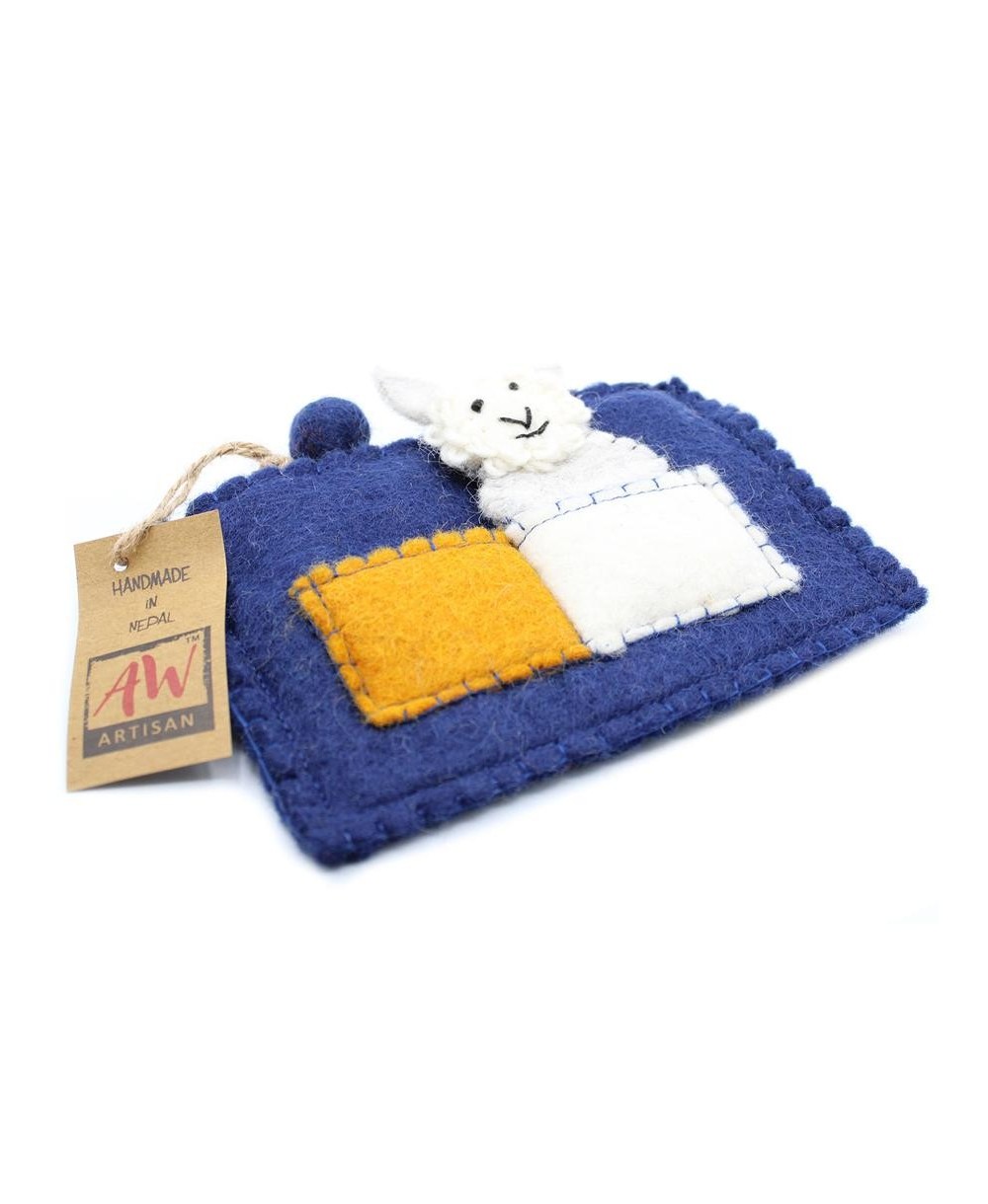 Estuche de Fieltro con Marionetas de Dedo Infantil y Creativo