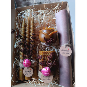 Velas de Cera de Abeja Pack Rosas | Aroma Natural – Jessimistica