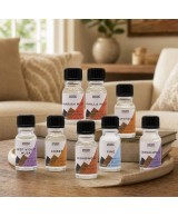 Frasco de aceite de fragancia amaderada y oriental de 10 ml para quemadores y difusores.