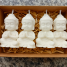 Pack 4 Velas Budas Blancos