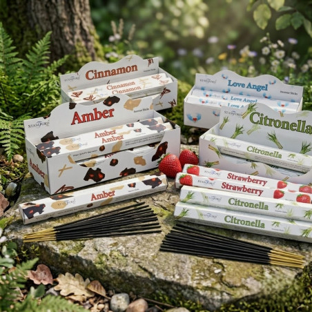 Inciensos Stamford Premium, disponible en varios aromas.