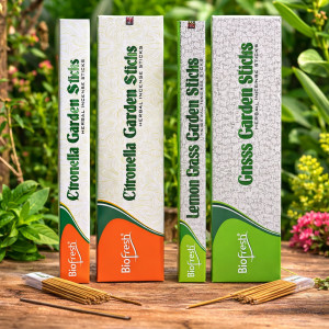 Inciensos en varillas Biofresh, disponible en 2 aromas.