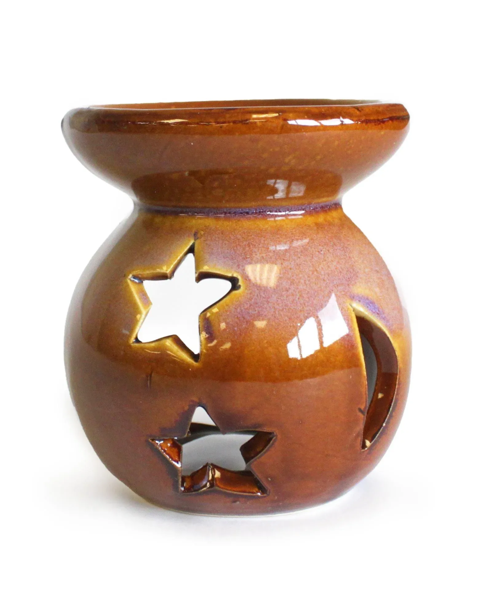 Quemador Cerámico Sol y Estrella