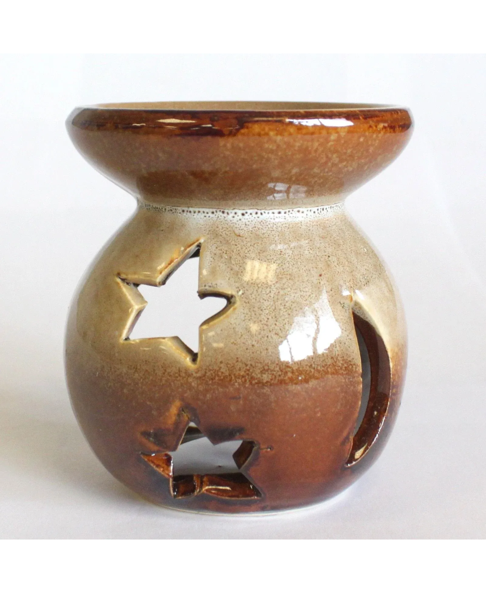 Quemador Cerámico Sol y Estrella