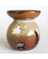 Quemador Cerámico Sol y Estrella
