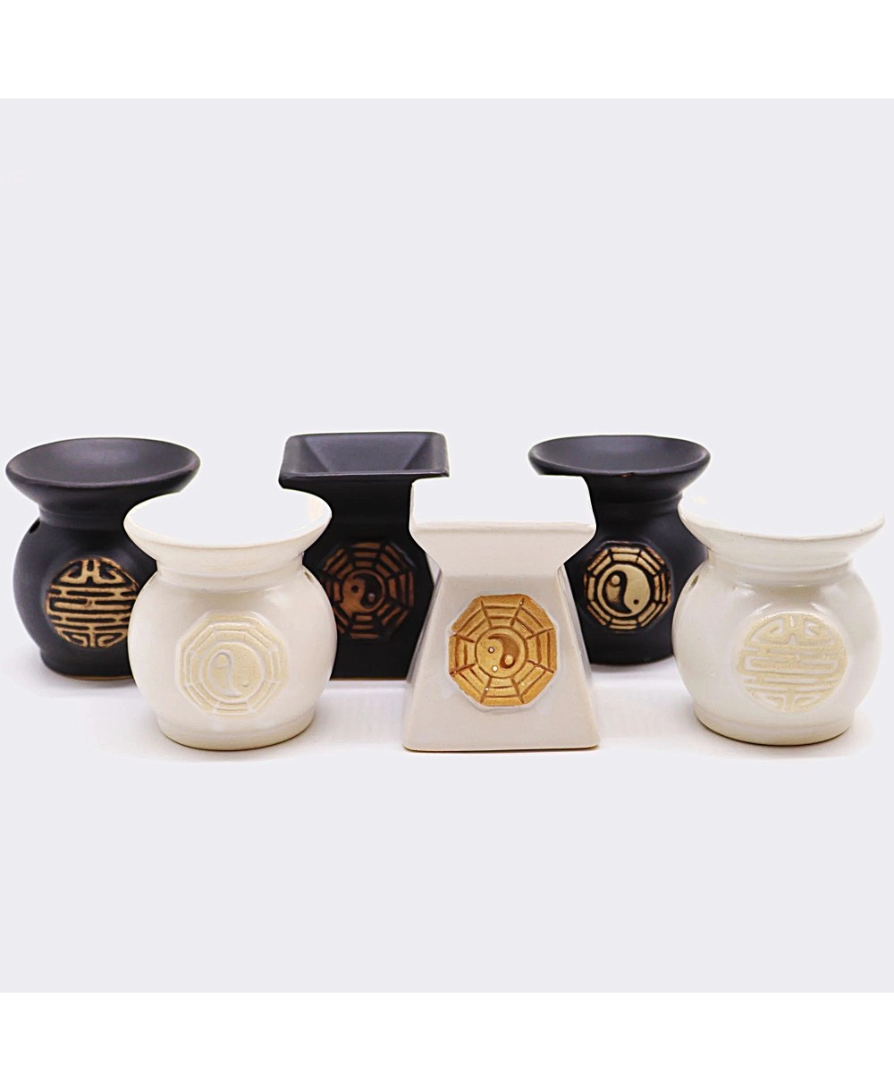 Quemador Cerámico Yin Yang