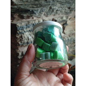 Cera Perfumada Bosque Verde en Corazones | Jessimistica