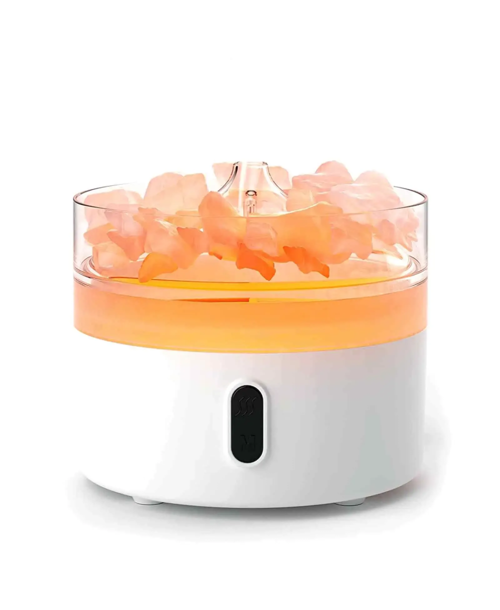 Difusor de Aromas LED con Sal del Himalaya