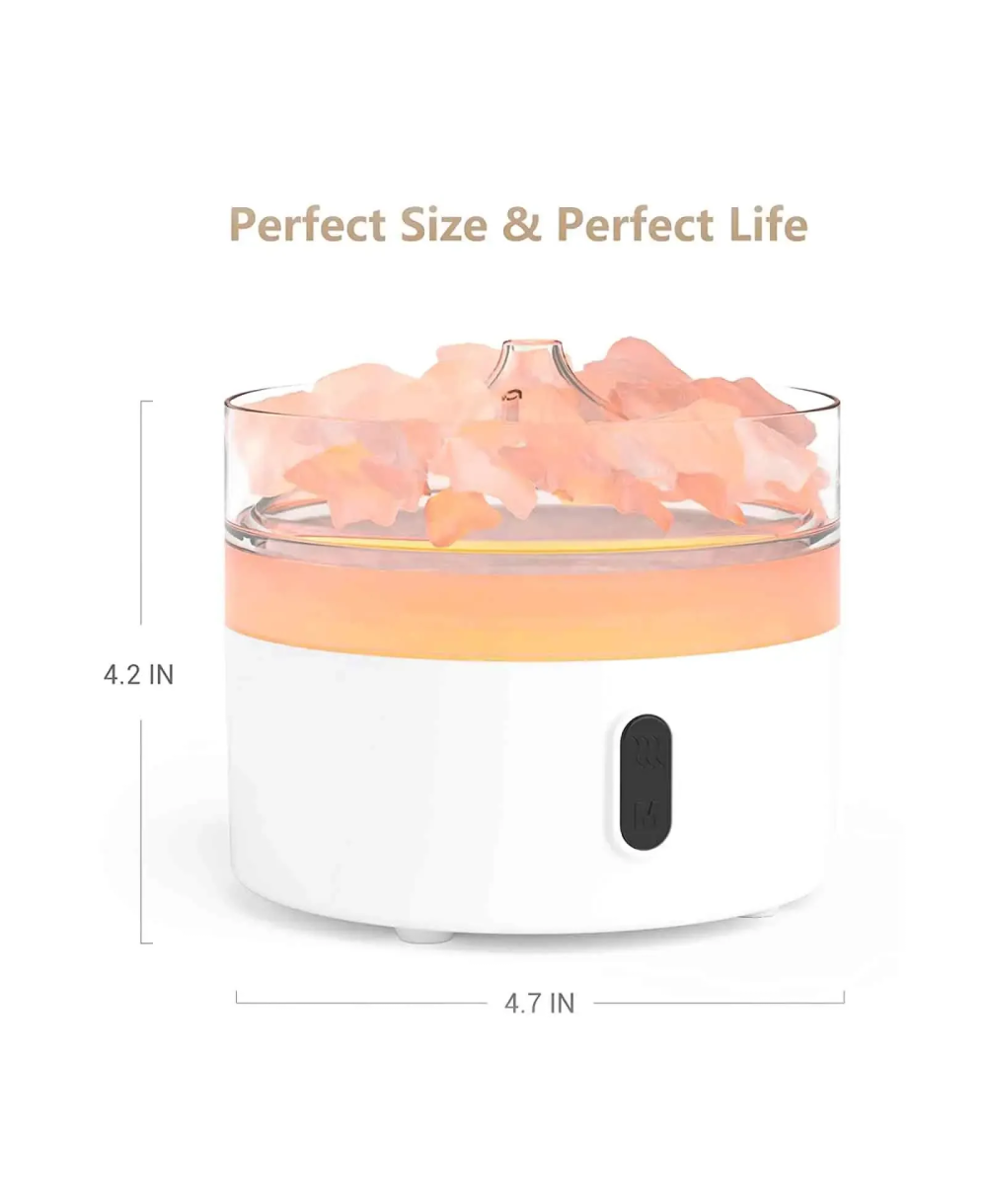 Difusor de Aromas LED con Sal del Himalaya