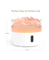 Difusor de Aromas LED con Sal del Himalaya