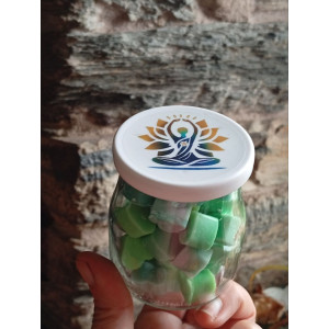 Cera Perfumada Bosque Verde en Corazones | Jessimistica