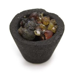 Copas de resina 12 unidades incienso natural