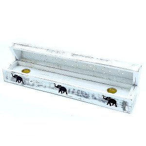 Cajas de madera para conos e incienso vintage en 3 tamaños disponibles.