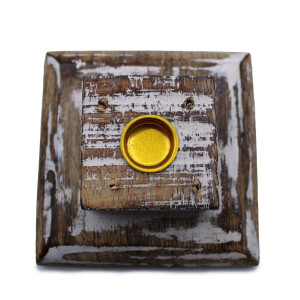 Quemador incienso torre madera árbol decorativa