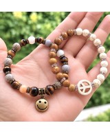 Pulseras de piedras naturales para equilibrio y buenas vibraciones