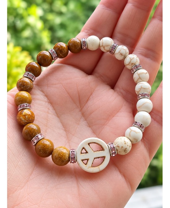 Pulseras de piedras naturales para equilibrio y buenas vibraciones