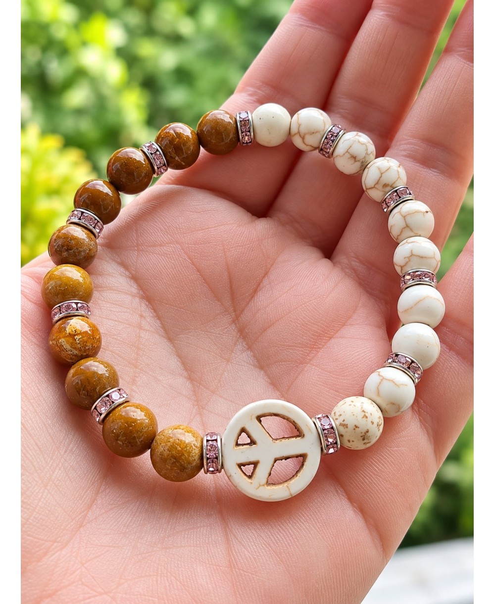 Pulseras de piedras naturales para equilibrio y buenas vibraciones