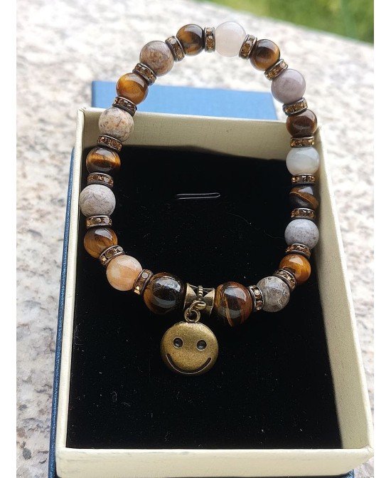 Pulseras de piedras naturales para equilibrio y buenas vibraciones