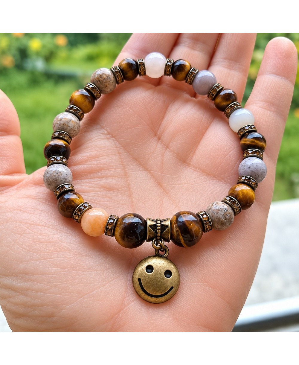 Pulseras de piedras naturales para equilibrio y buenas vibraciones