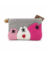 Monederos de Fieltro Tres Gatos – Pack de 3