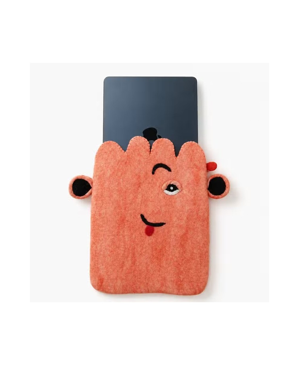 Funda de Fieltro para Portátil Guiño Coral | Jessimística