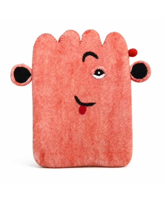 Funda de Fieltro para Portátil Guiño Coral | Jessimística