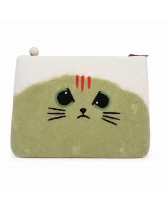 Funda de Fieltro Portátil Gato Gruñón | Jessimística