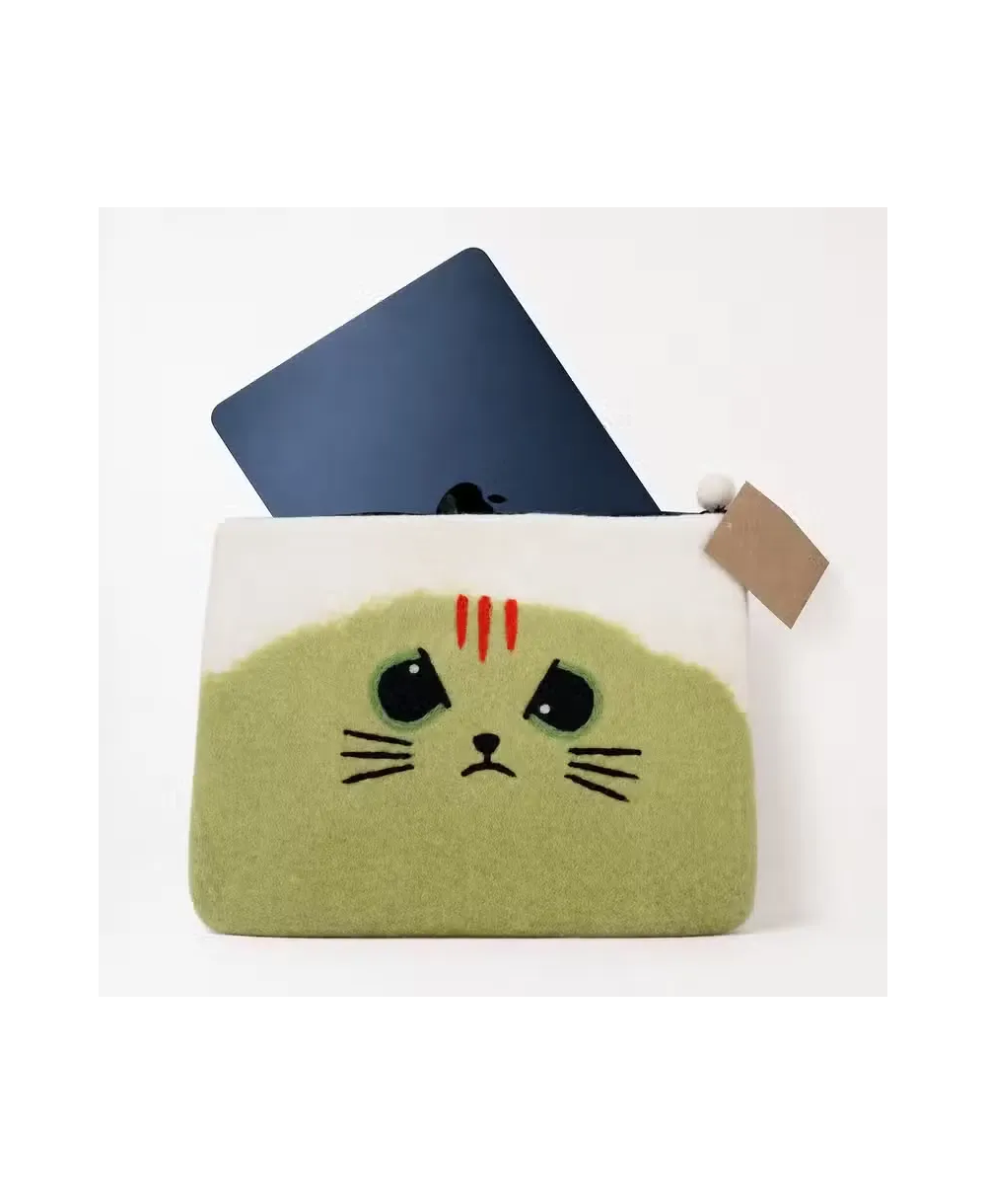 Funda de Fieltro Portátil Gato Gruñón | Jessimística