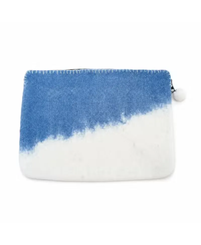 Funda Portátil de Fieltro Horizonte Azul | Jessimística